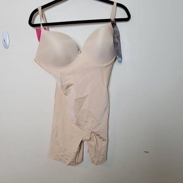 Maidenform Power Players All in One Underwire Body Shapewear Large NWT