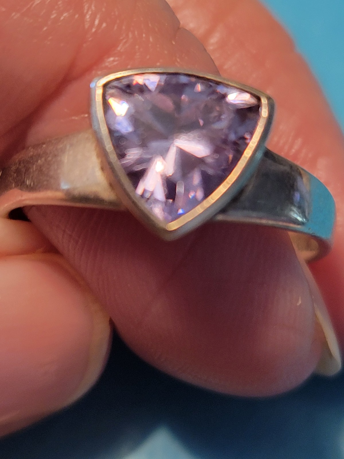 925 STUNNING GORGEOUS RING SIZE 7.5