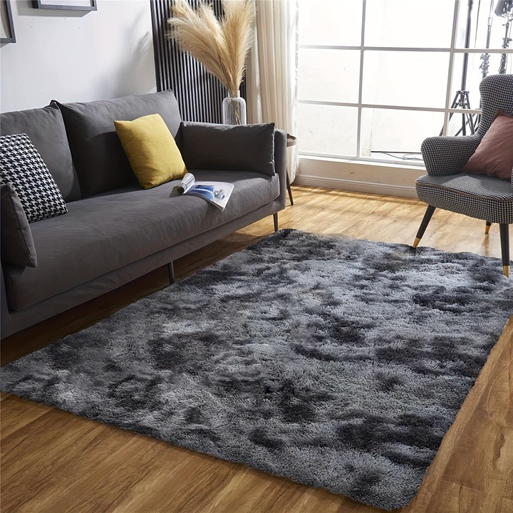 1pc Fluffy Soft Shaggy Area Rugs , Kids Room Nursery -erv7