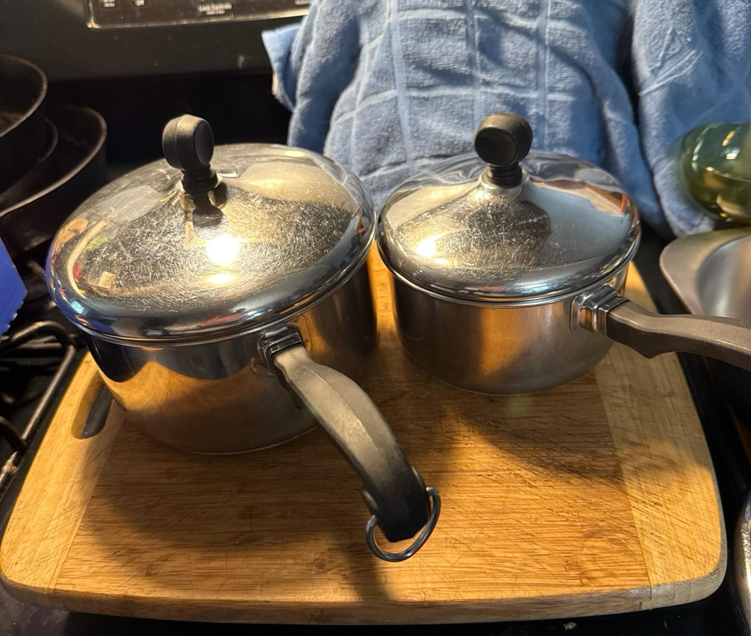 Farberware Aluminum Clad Stainless Steel - 2Qt and 1 qt