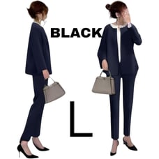 L Graduation Suit, Black Pants Suit, Graduation Suit, Entrance Ceremony Suit, Suit Set Up