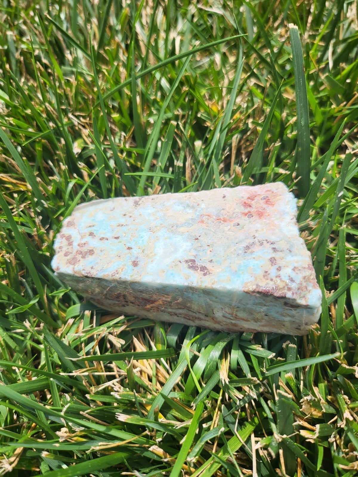 Larimar raw healing stone