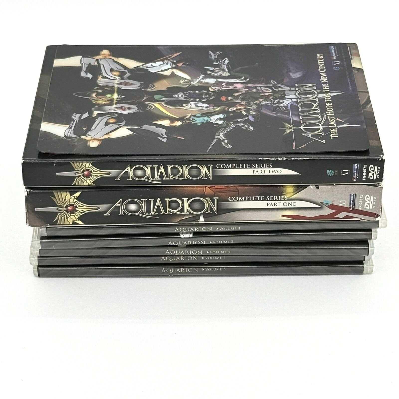 Aquarion - Complete Series: Part One & Two (DVD, 2008, 5-Disc Set) - Near Mint