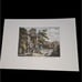 Giuseppe Zocchi vintage lithograph print Agosto