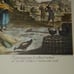 Giuseppe Zocchi vintage lithograph print Agosto