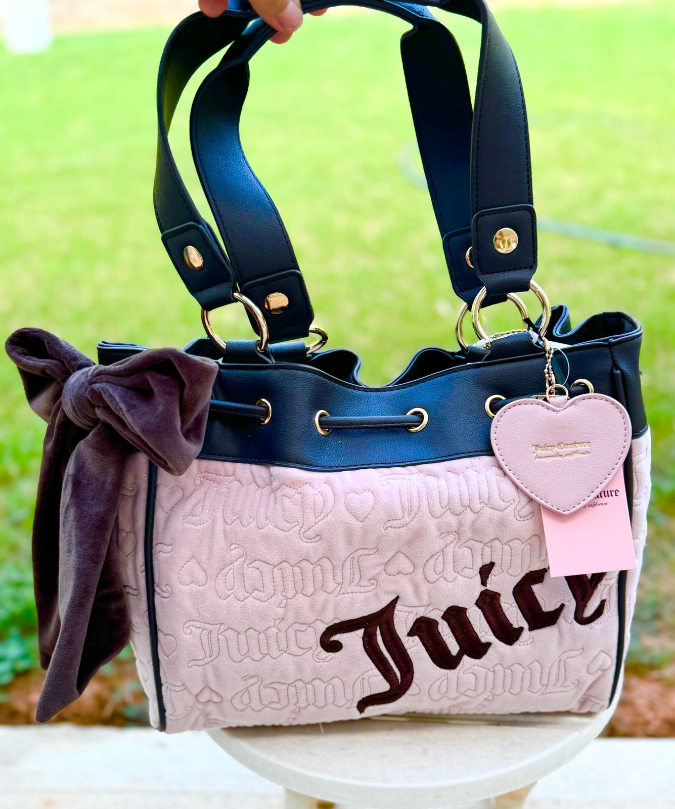 Juicy Couture vintage pink tote