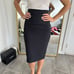 Elisabetta Franchi Black Midi Skirt
