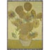 Sunflowers Woven Blanket 37x52 Van Gogh fine art Tapestry Throw decor painting