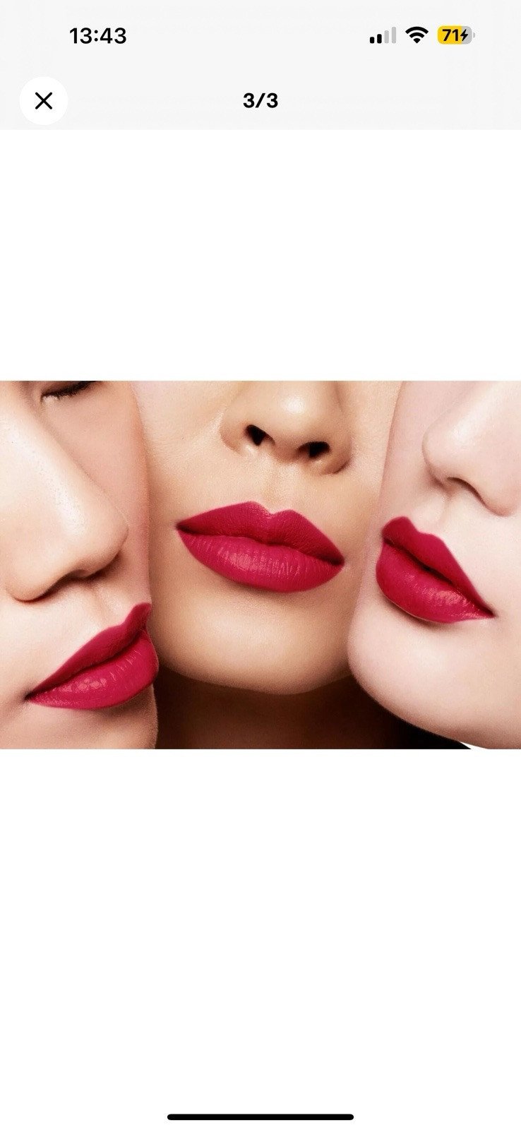 TOM FORD LIQUID LIP LUX MATTE 127 TEMPTRESS 0.2oz/ 6ml FULL SIZE NIB