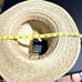 NWT GIGI Pip Hat Tan Straw Fedora Wide Brim w/ Black Band Women Sun Beach Resort