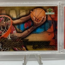 2003-04 Upper Deck Freshman Season Redemption Lebron James Rookie 1st Graded 10