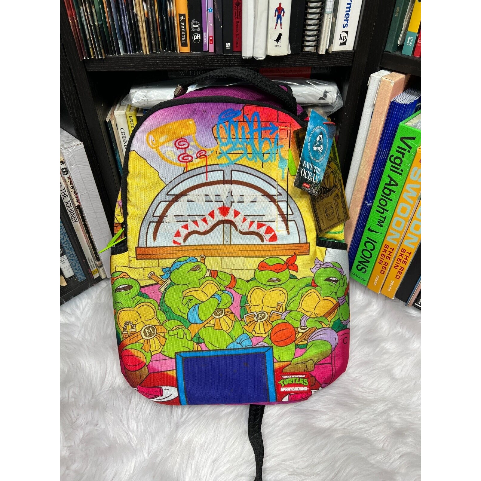 SPRAYGROUND X TMNT BACK PACK / BOOK BAG TEENAGE MUTANT NINJA TURTLES
