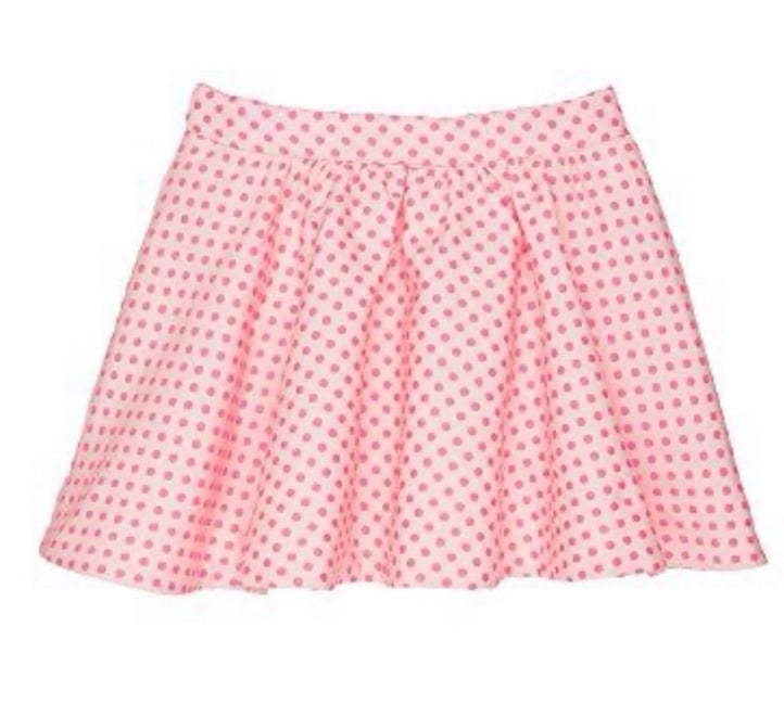 Kate Spade New York 12M Baby Coreen Pink Dot Jacquard Skirt