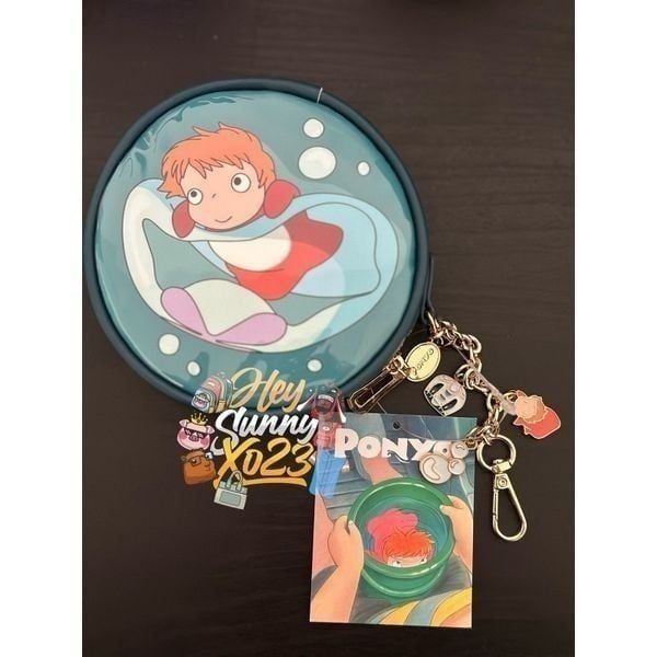 Studio Ghibli Ponyo Bubble Portrait Coin Purse
