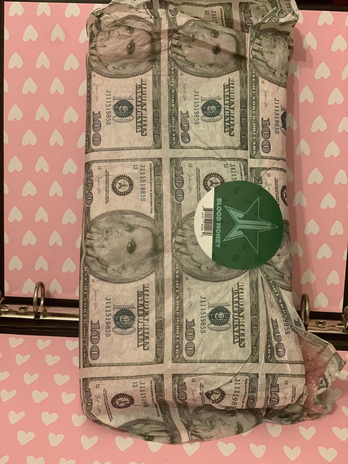 Jeffree Star Blood Money Palette NWB