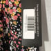 SUGAR + LIPS | Black Multicolor Floral Blair Ruffle Midi Skirt size 1X {NEW}