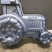 Nordic Ware Tractor Cake Pan Mold USA 9 Cups 2.1 Liters Cast Aluminum Pre-Owned