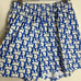 Bravest studios oblique Dior blue white mesh printed shorts size XL