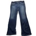 Ariat Womens Ruby Denim Jeans 34R US 18 Bootcut Mid-Rise Western Style Cotton Bl