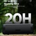 Bluetooth Speaker with Portable Wireless Waterproof Black