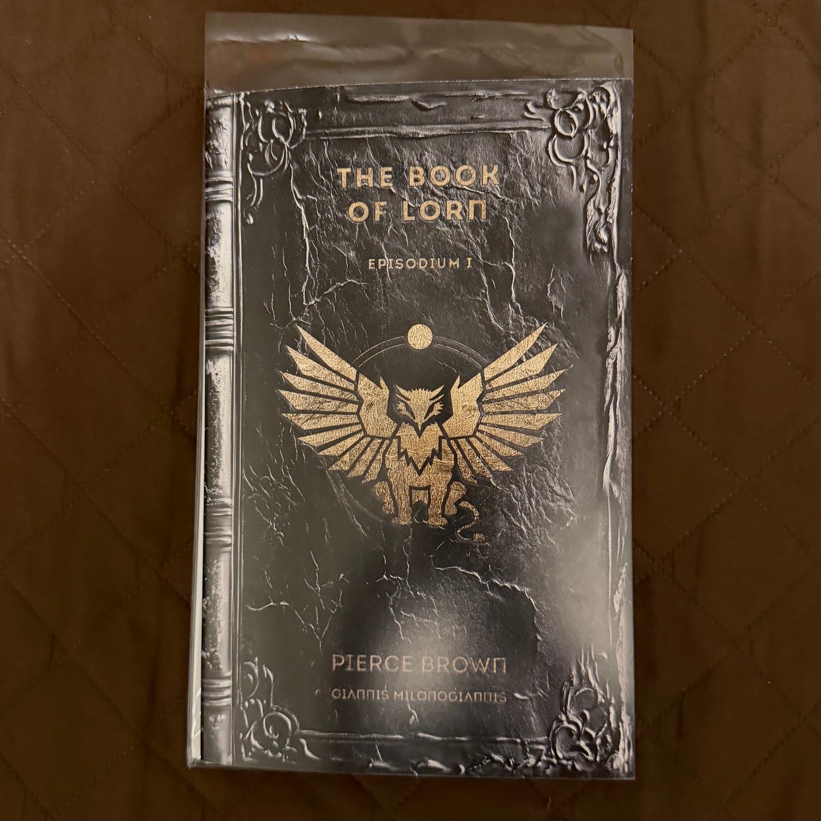 Pierce Brown The Book of Lorn Episode 1 Ashcans Signed Copy NYCC 2025 Exclusive