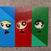 Rowdyruff Boys Acrylic Painting - 8x10 Canvas Powerpuff Girls Cartoon Network