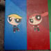 Rowdyruff Boys Acrylic Painting - 8x10 Canvas Powerpuff Girls Cartoon Network