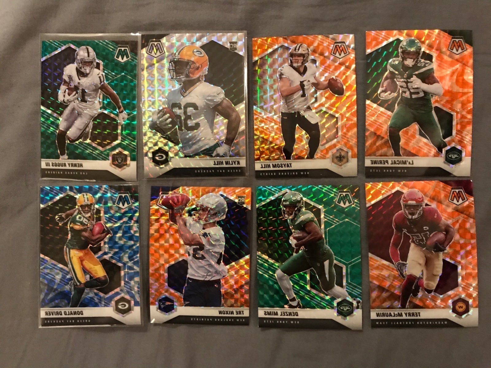 no tax Prizm Mosaic 2021 Football “ 8 “ of lot Toys & Collectibles no tax Prizm Mosaic 2021 Football “ 8 “ of lot Toys & Collectibles