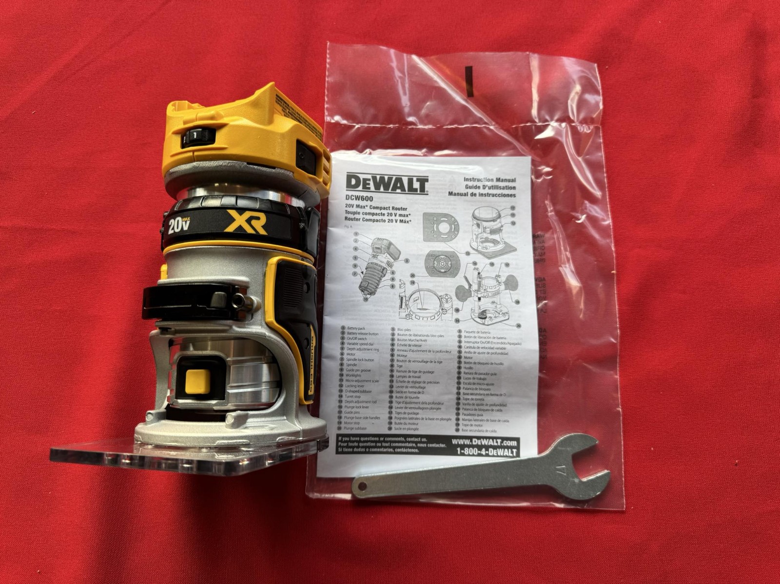 Dewalt XR 20V Router