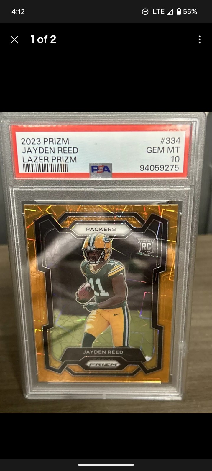 Jayden Reed PSA 10