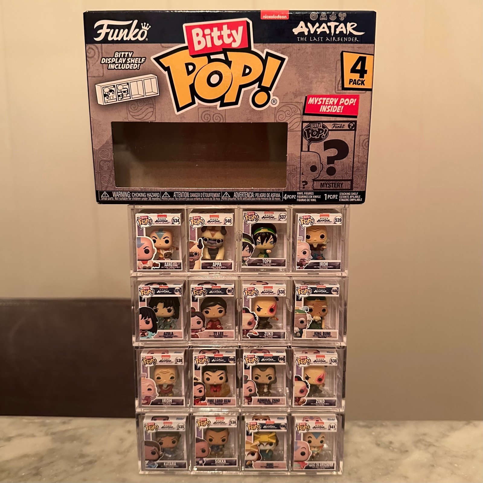 Funko Bitty Pop Avatar The Last Airbender Complete Full Set With Mystery Chases