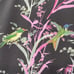 Ted Baker Duclin Floral Fit & Flare Mini Dress Hummingbird Print Black Womens 6