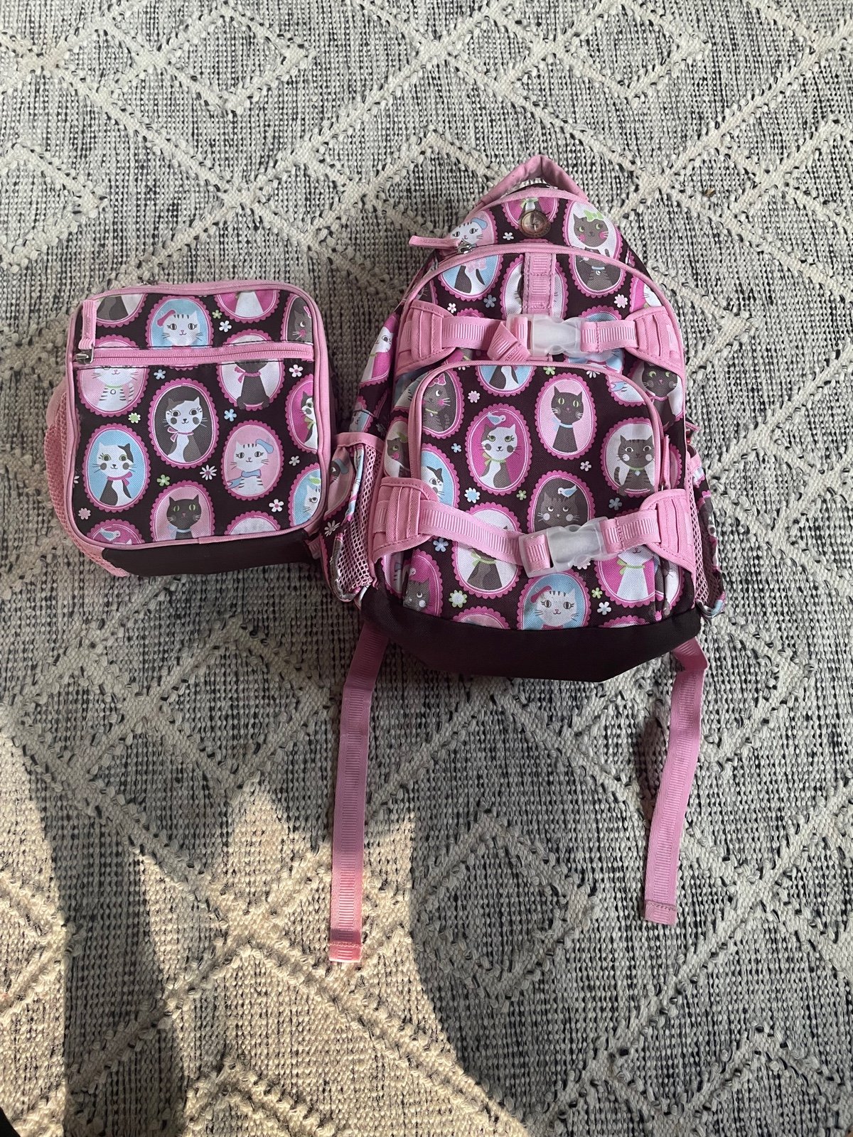 Pottery Barn backpack and lunch box