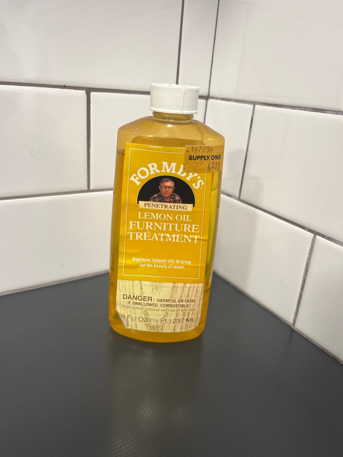 Vintage Formby's Lemon Oil Furniture Treatment 90% Full
