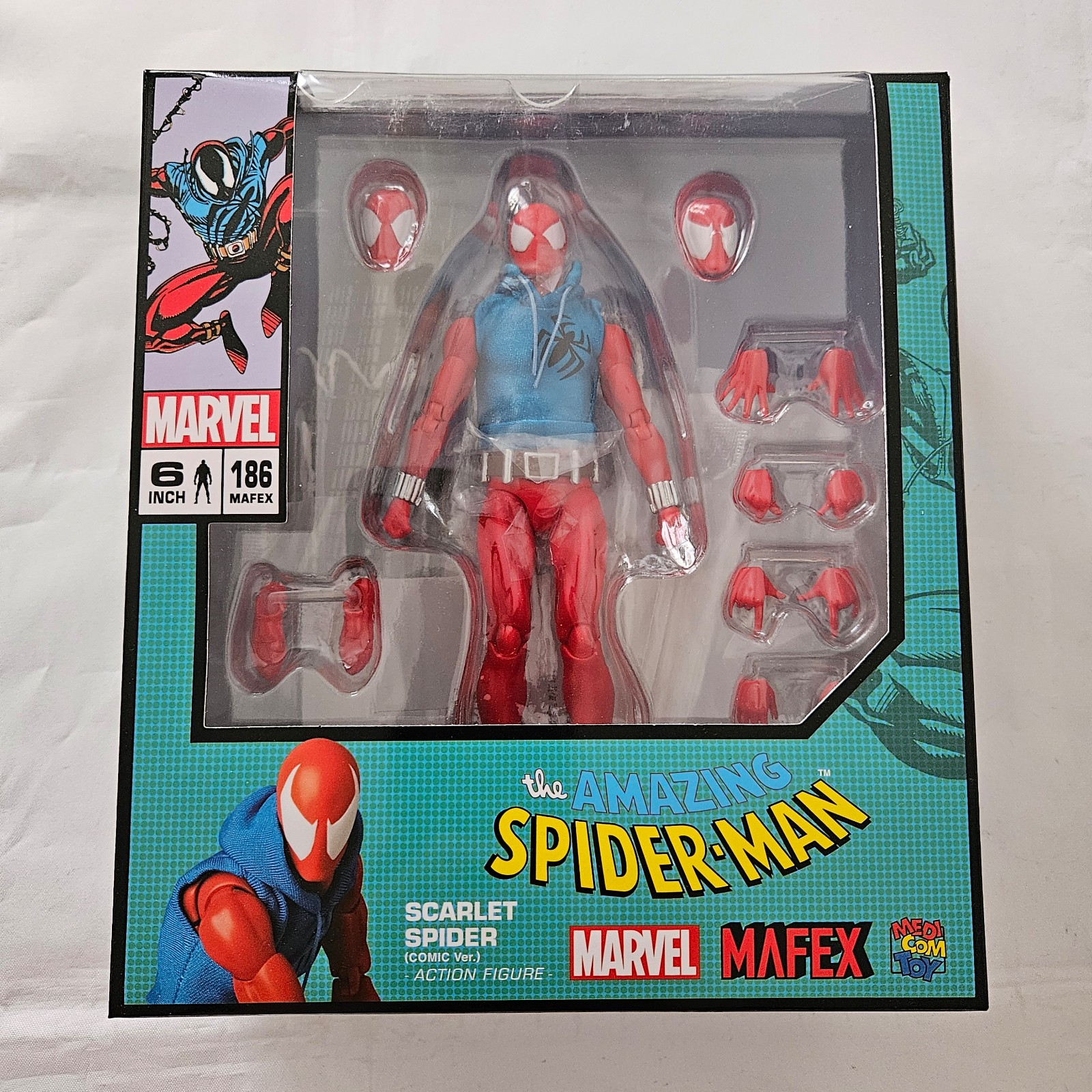 Mafex Scarlet Spider comic ver. 186 The Amazing Spider-Man