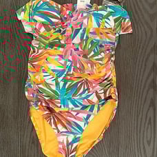 Bleu Rod Beattie Bandeau One Piece Swimsuit - New