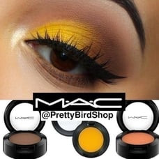 3 MAC shadows ESPRESSO & CHROME YELLOW & RULE new in box