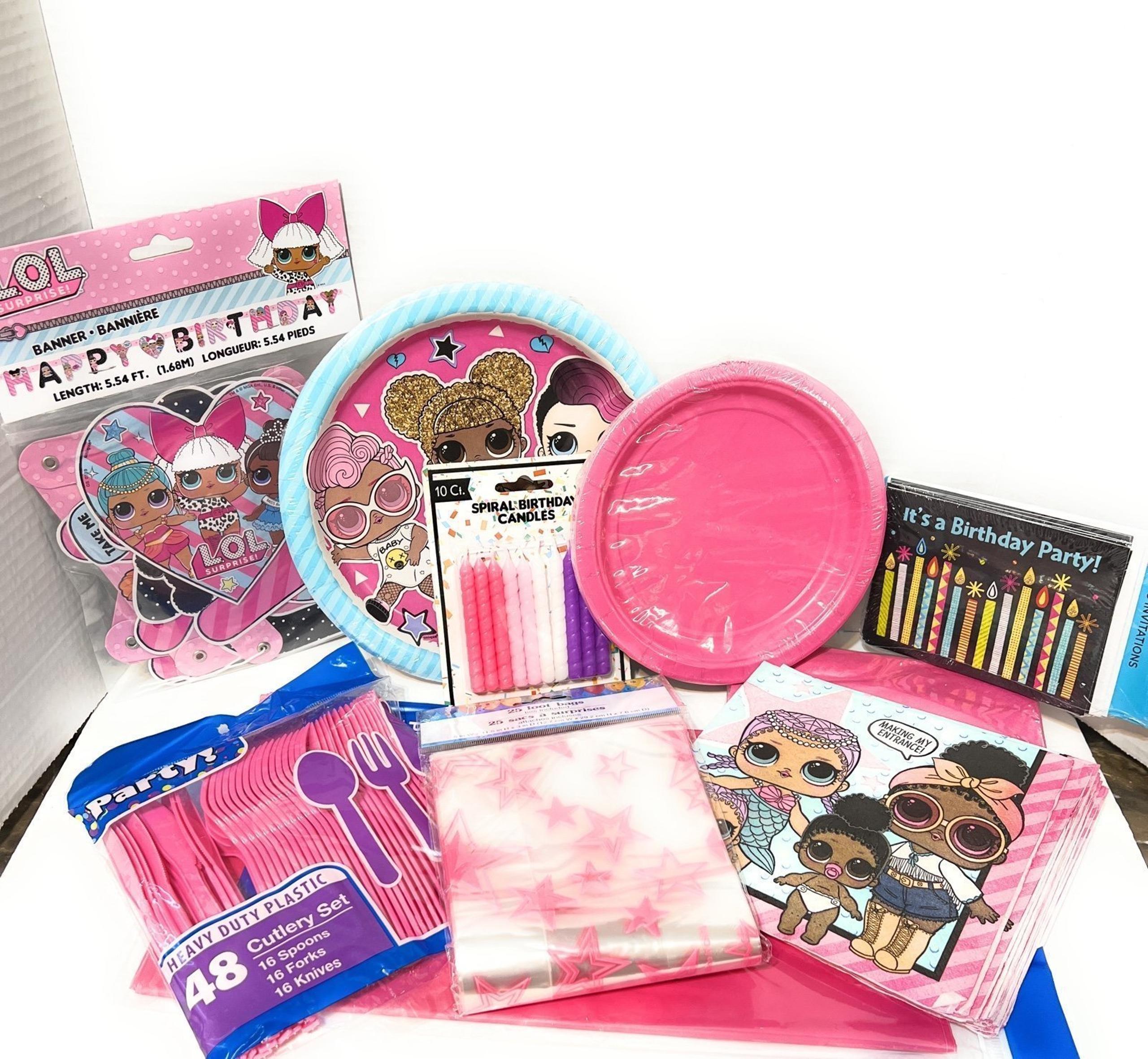 L.O.L. Surprise! Birthday Party Supplies for Girls