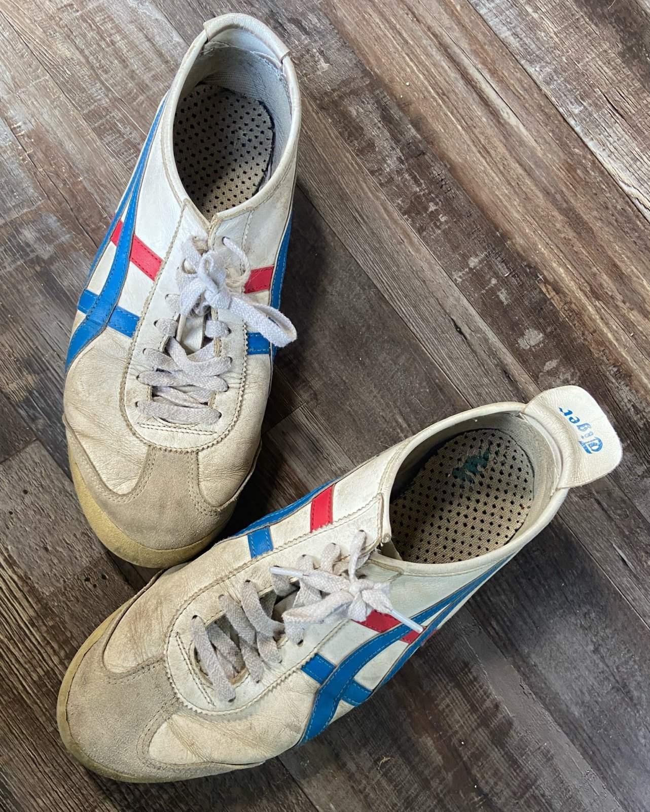 VINTAGE ASICS TIGER ONITSUKA LEATHER CLASSIC SNEAKERS 90s men’s 10.5