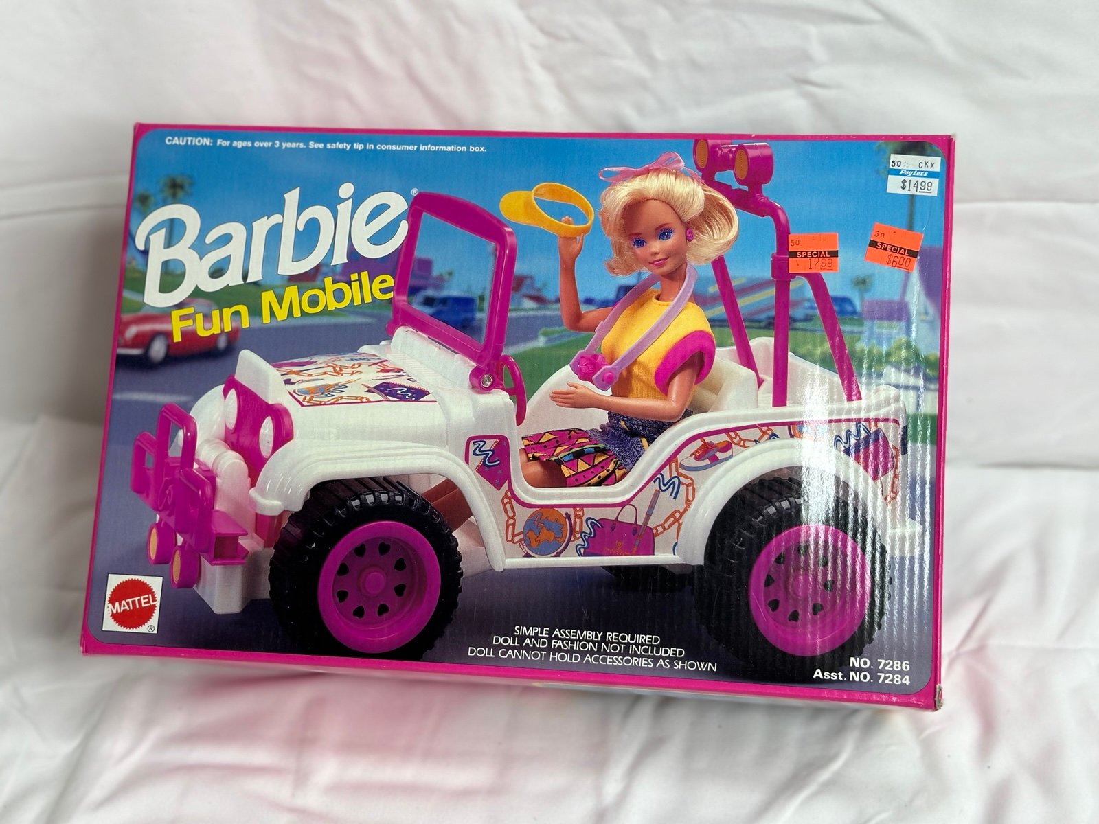 1992 Barbie Fun Mobile Jeep