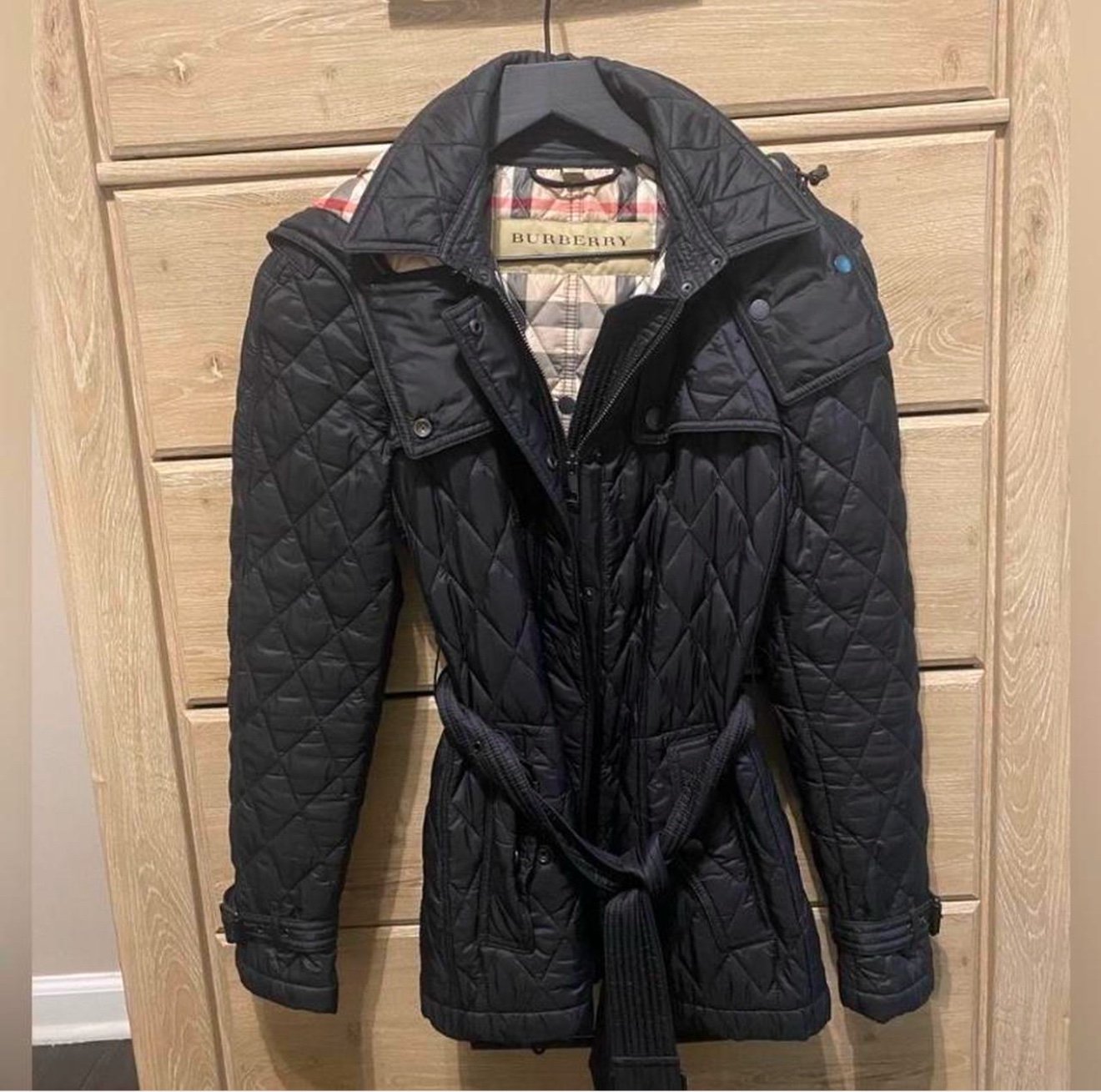 Burberry Quilted Nylon Coat