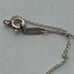 Tiffany & Co. Sterling Silver Numeral Open Atlas Bar Pendant Necklace