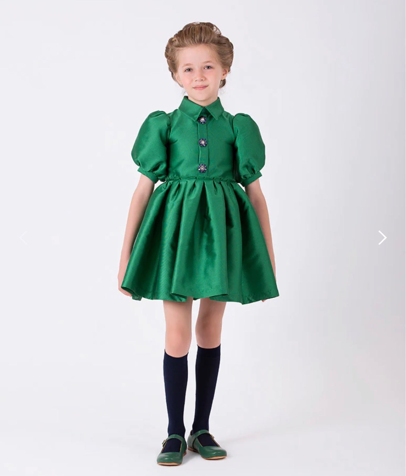 Mama Luma Gisele Emerald Green Dress