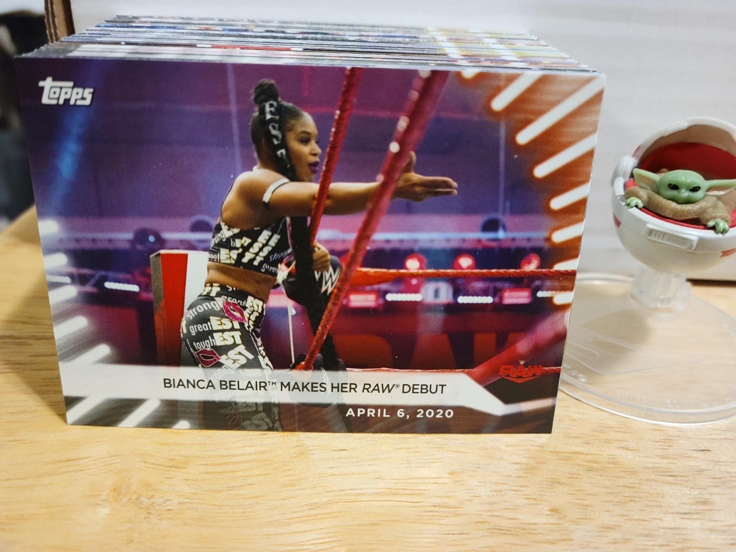 2021 WWE Women's Division complete base set Matches & Moments 100 cards Topps