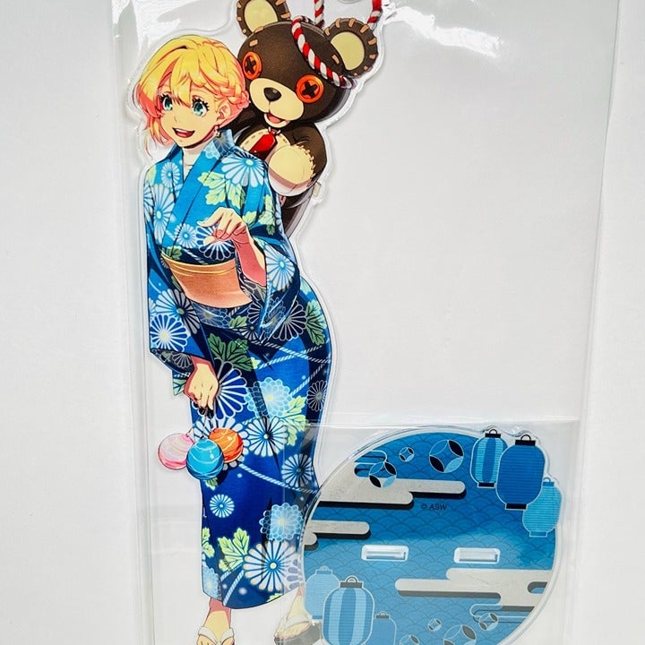 HUGE Bridget Guilty Gear figure Acrylic Stand - Summer Festival version (NEW)