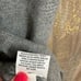 Eileen Fisher Gray Wool Angora Cashmere Blend Cardigan Sweater Large