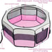 PET Portable Foldable Pet Dog Cat Playpen Crates Kennel/Premium 600D Oxford