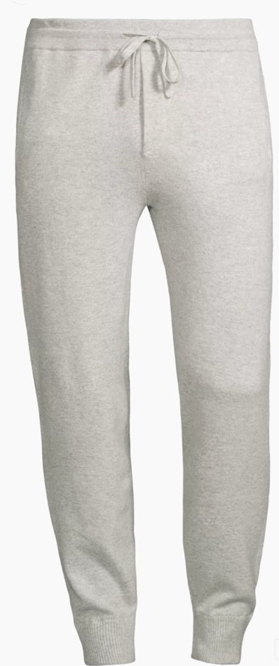 VINCE WOOL & CASHMERE JOGGER SWEATPANTS