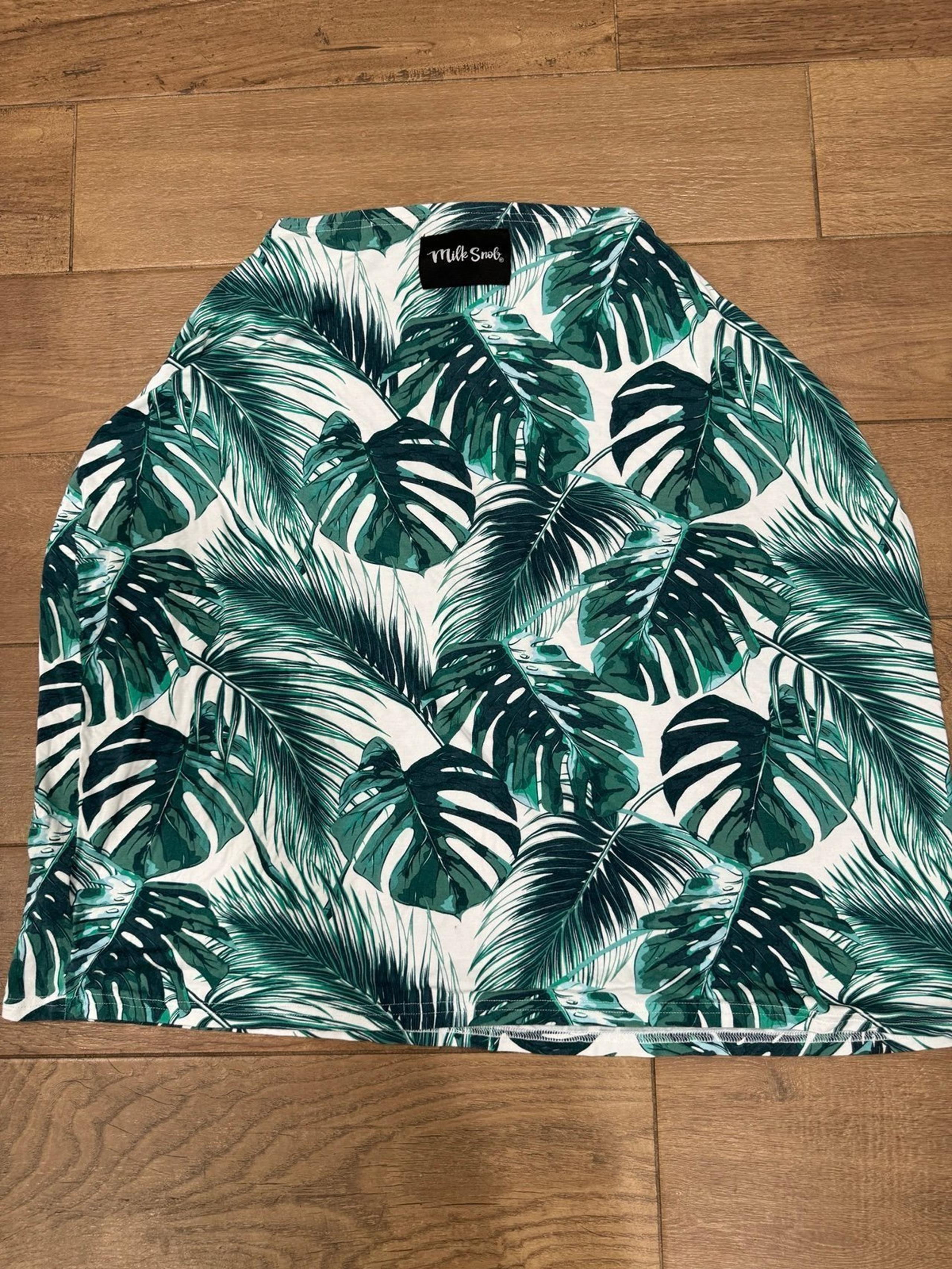 Milk Snob Palm leaf Car Seat & Nursing Cover