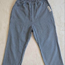 CAPTAINS HELM WASHED EASY WIDE PANTS M